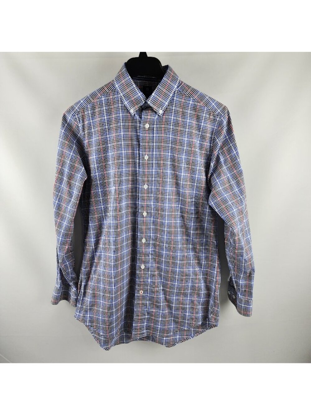 FootJoy Dress Shirt Mens Medium Multi Plaid 1857 Heritage L/S Button Up